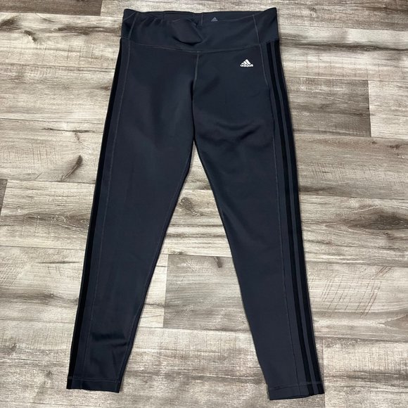 adidas Pants & Jumpsuits Adidas Athletic Climalite Side Stripe Mid